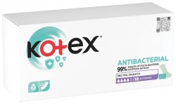 Прокладки женские ежедневные, Kotex (Котекс) 18 шт Антибактериал длинные